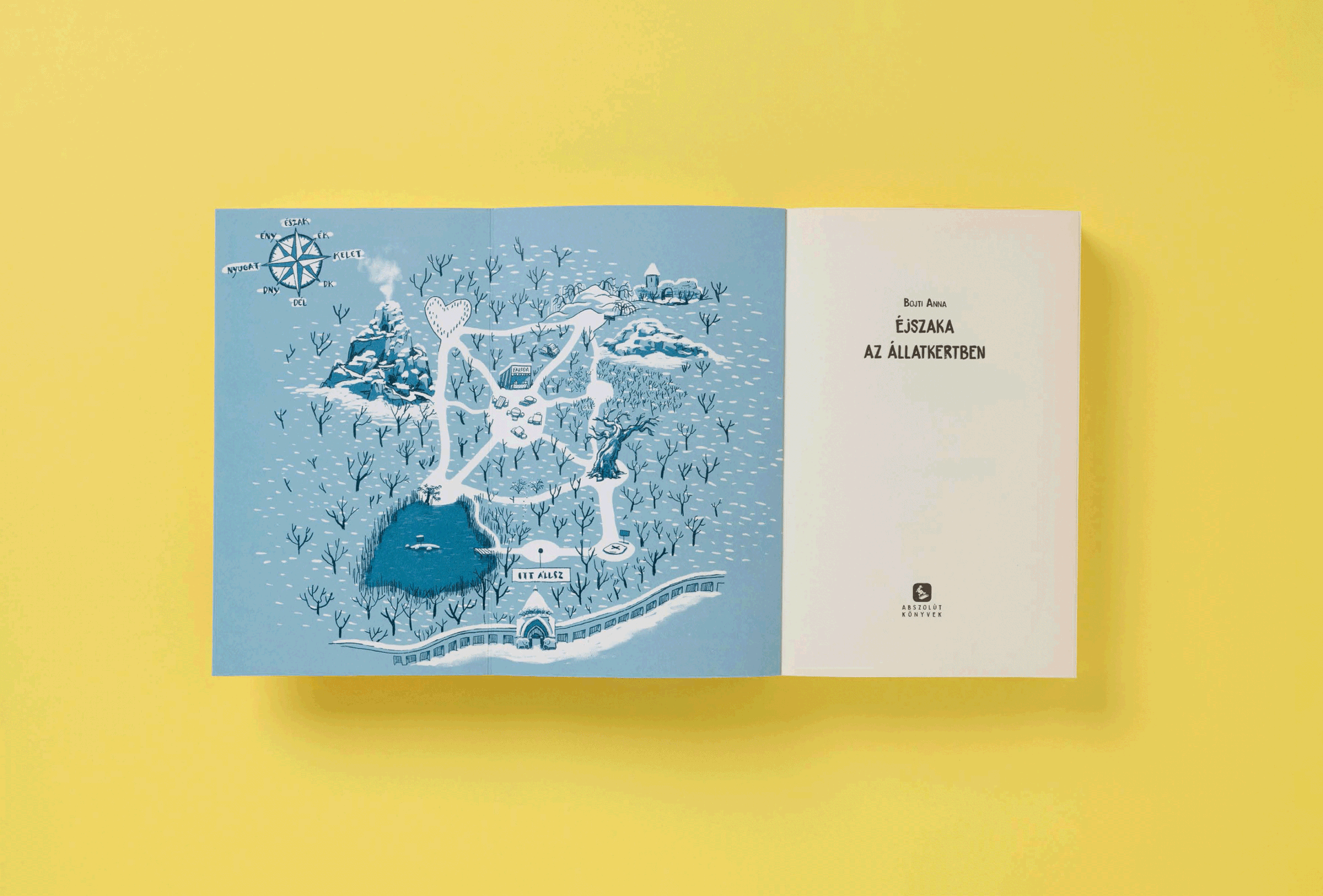 Animated detail from an in-house book project