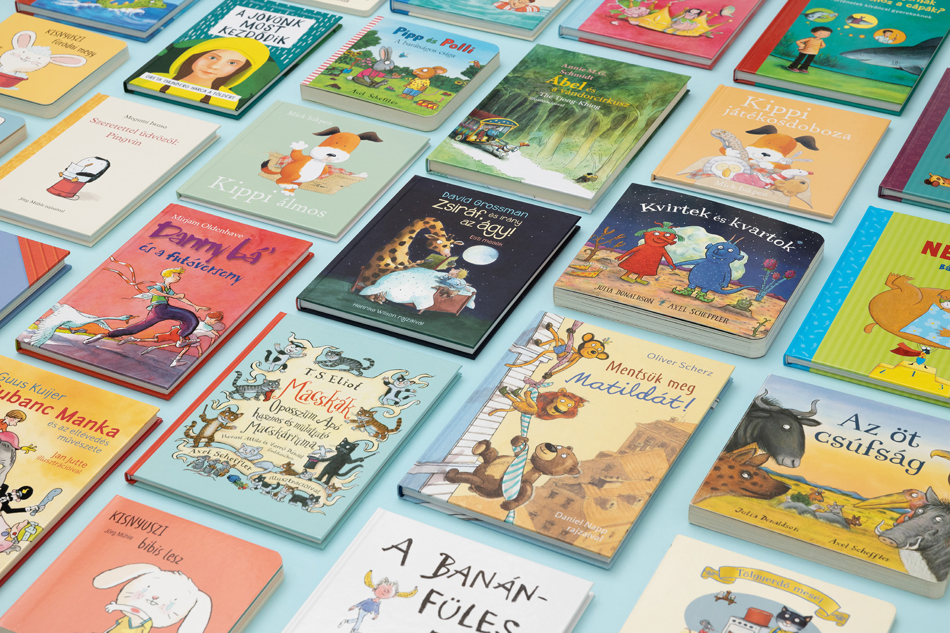 International children's books adapted for Hungarian readers
